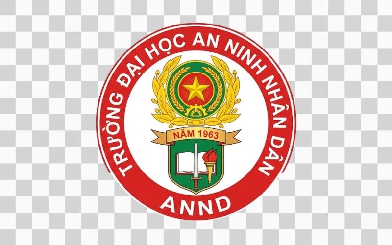 Logo Đại học An ninh nhân dân PNG nền trong suốt chất lượng cao