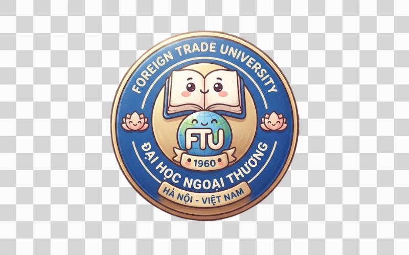 Logo FTU phong cách chibi dễ thương
