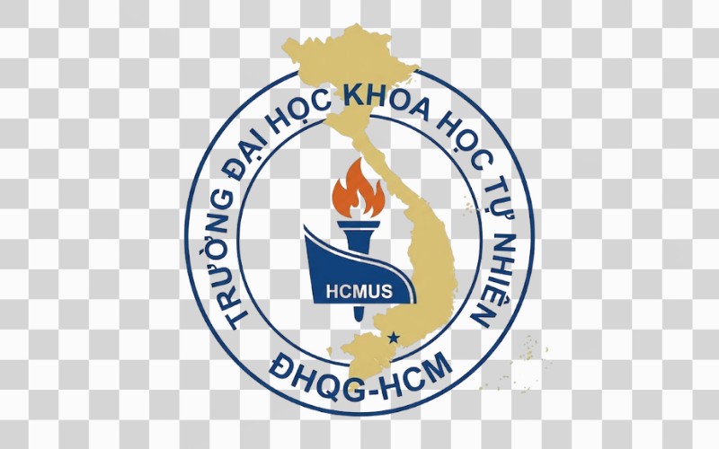 Logo HCMUS kết hợp bản đồ Việt Nam