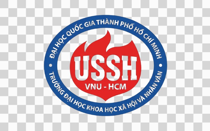 Logo HCMUSSH PNG nền trong suốt chất lượng cao