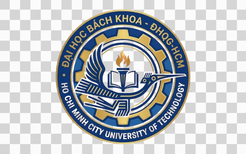 Logo HCMUT kết hợp chim Lạc Việt