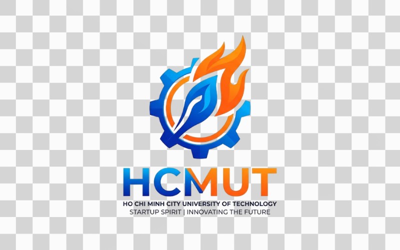 Logo HCMUT phong cách startup trẻ