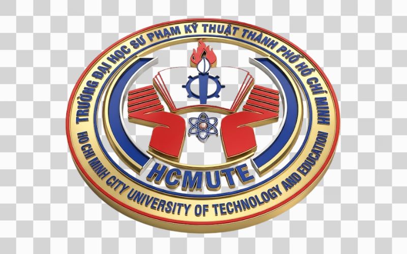 Logo HCMUTE phong cách 3D nổi bật