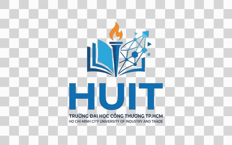 Logo HUIT phong cách giáo dục hiện đại