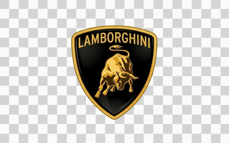 Logo Lamborghini vector nguyên bản