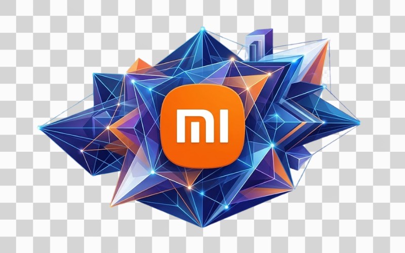 Logo MI kết hợp hình học