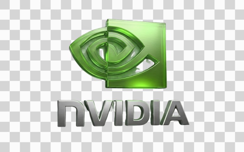 Logo NVIDIA 3D hiện đại