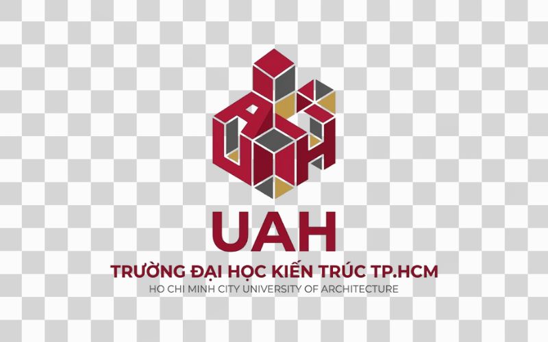 Logo UAH thiết kế dạng biểu tượng hình học
