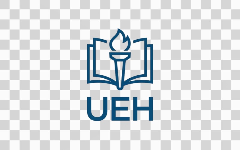 Logo UEH phong cách tối giản