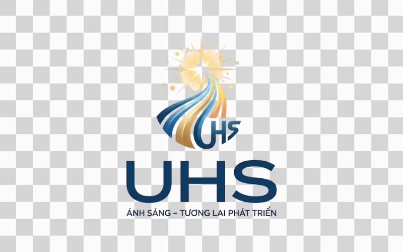 Logo UHS kết hợp ánh sáng – tương lai phát triển
