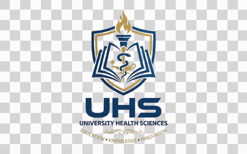 Logo UHS kết hợp biểu tượng giáo dục – tri thức