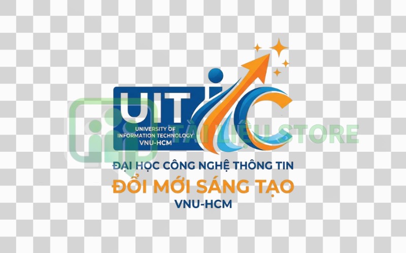 Logo UIT kết hợp đổi mới sáng tạo