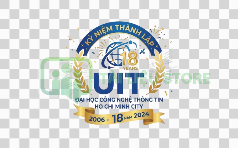 Logo UIT kết hợp kỷ niệm thành lập