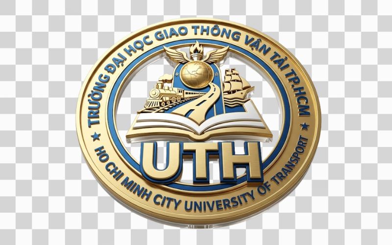 Logo UTH phong cách 3D nổi bật