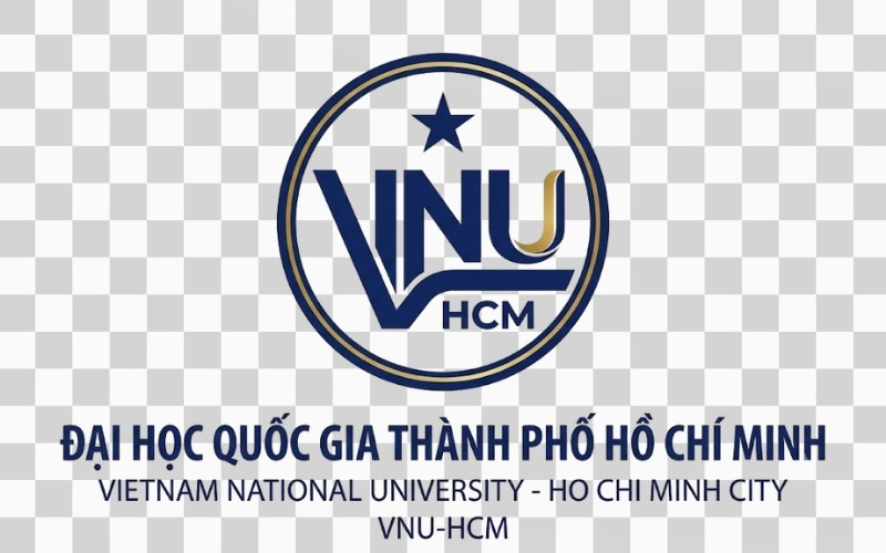 Logo VNU-HCM PNG nền trong suốt chất lượng cao
