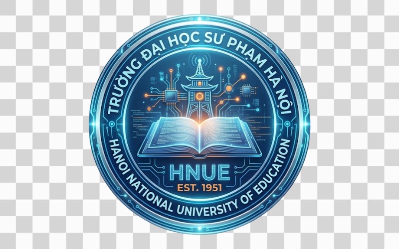 Logo trường đại học sư phạm hà nội kết hợp công nghệ