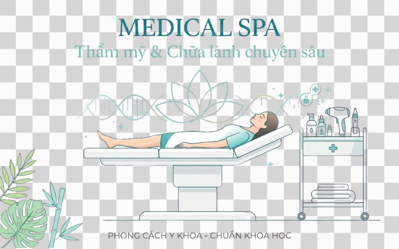 Spa vector medical spa – phong cách y khoa