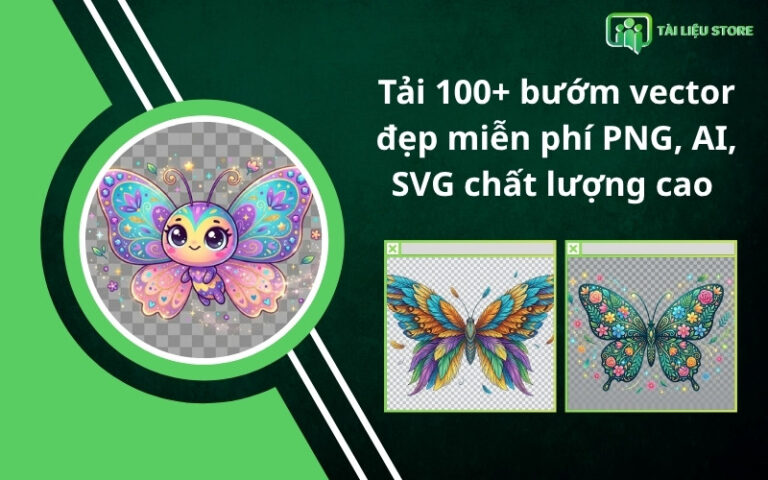 Tải 100+ bướm vector đẹp miễn phí PNG