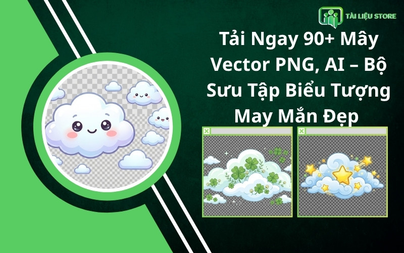 Tải Ngay 90+ Mây Vector PNG, AI