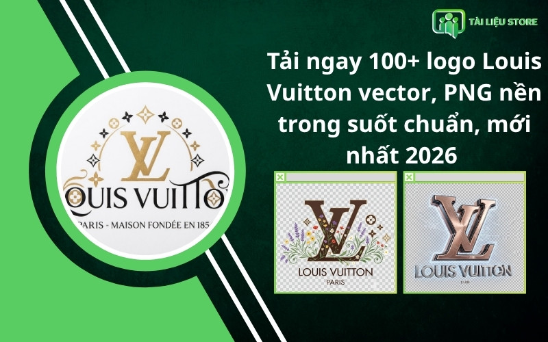 Tải ngay 100+ logo Louis Vuitton vector