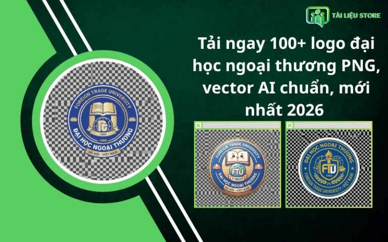 Tải ngay 100+ logo đại học ngoại thương PNG