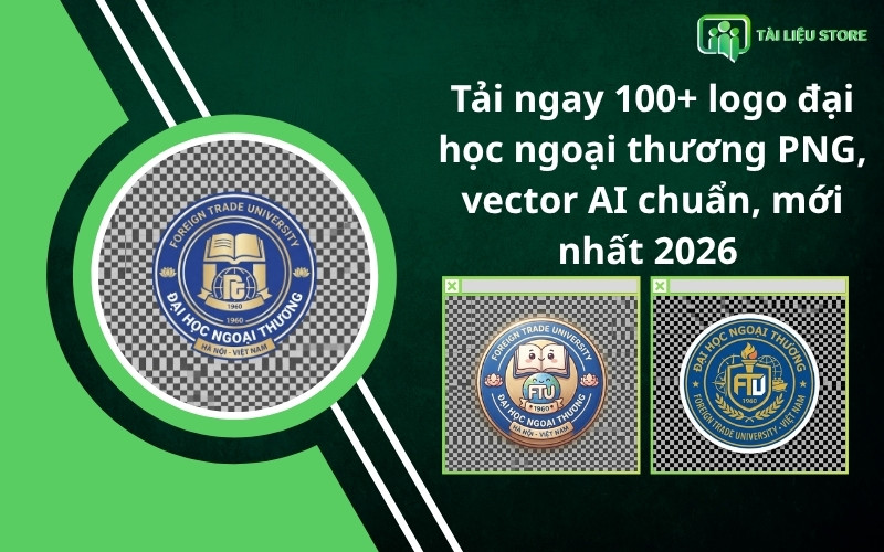 Tải ngay 100+ logo đại học ngoại thương PNG