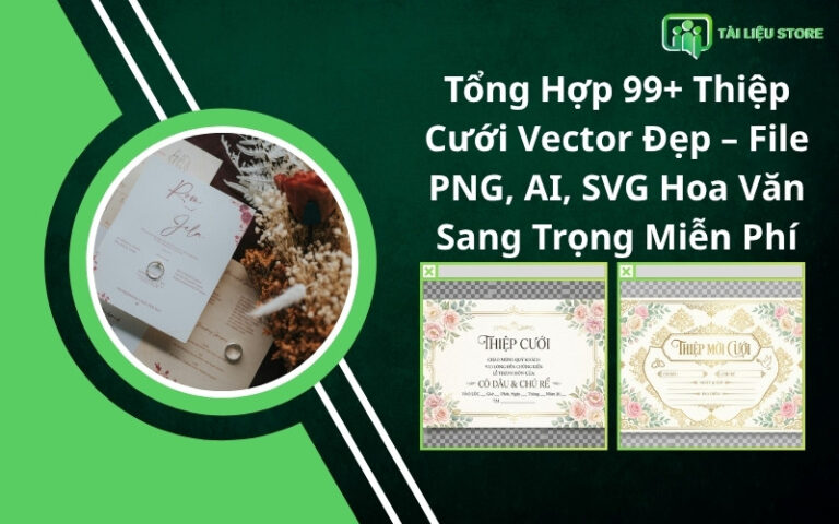 Tổng Hợp 99+ Thiệp Cưới Vector Đẹp