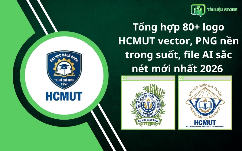 Tổng hợp 80+ logo HCMUT vector, PNG nền trong suốt