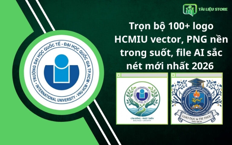 Trọn bộ 100+ logo HCMIU vector, PNG nền trong suốt