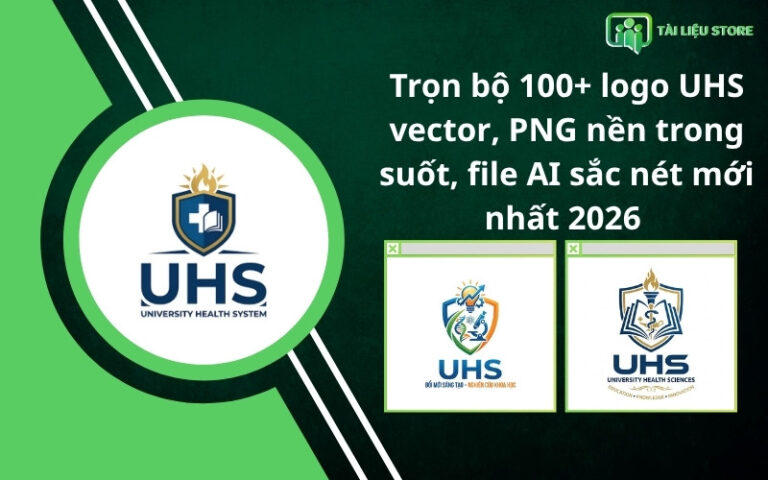 Trọn bộ 100+ logo UHS vector, PNG nền trong suốt