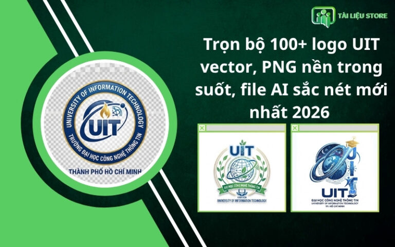 Trọn bộ 100+ logo UIT vector, PNG nền trong suốt