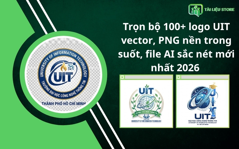 Trọn bộ 100+ logo UIT vector, PNG nền trong suốt