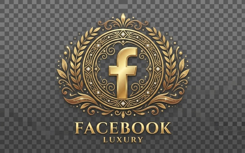 Vector Facebook luxury