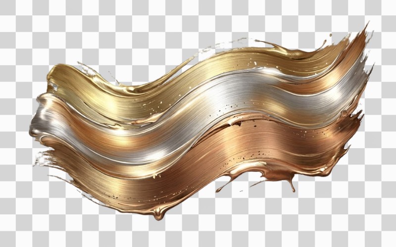 Vệt sơn vector metallic cao cấp