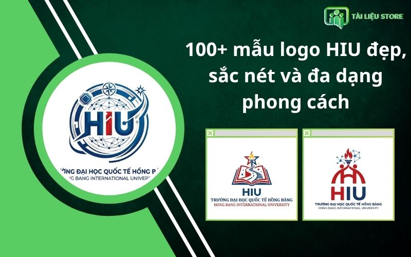 100+ mẫu logo HIU đẹp, sắc nét và đa dạng phong cách