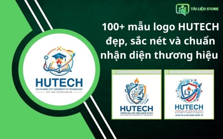100+ mẫu logo HUTECH đẹp, sắc nét