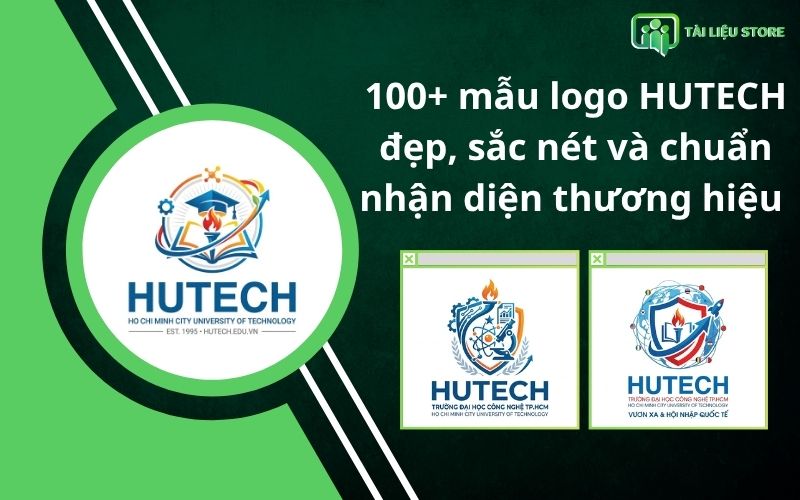 100+ mẫu logo HUTECH đẹp, sắc nét