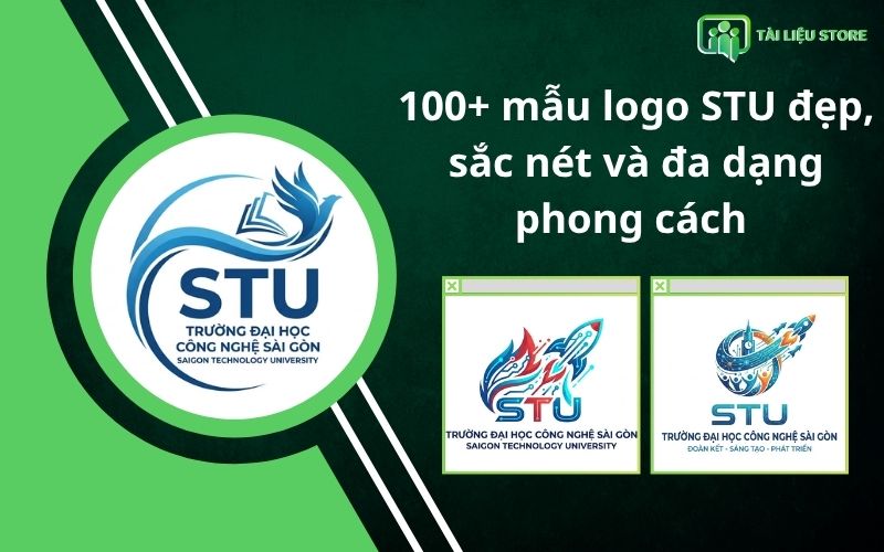 100+ mẫu logo STU đẹp, sắc nét và đa dạng phong cách