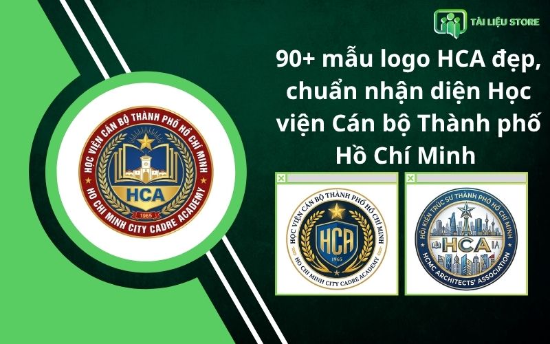 90+ mẫu logo HCA đẹp, chuẩn nhận diện Học viện Cán bộ Thành phố Hồ Chí Minh