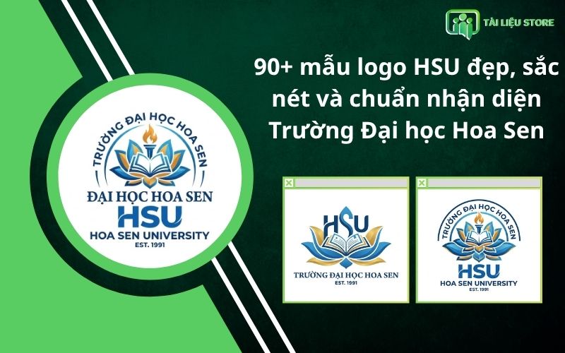 90+ mẫu logo HSU đẹp, sắc nét và chuẩn nhận diện