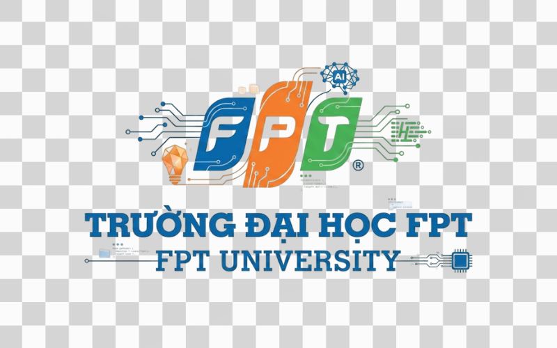 Logo FPT kết hợp hình ảnh công nghệ và đổi mới sáng tạo
