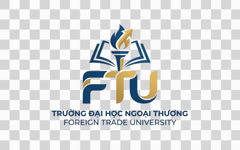 Logo FTU kết hợp phong cách logo học thuật hiện đại