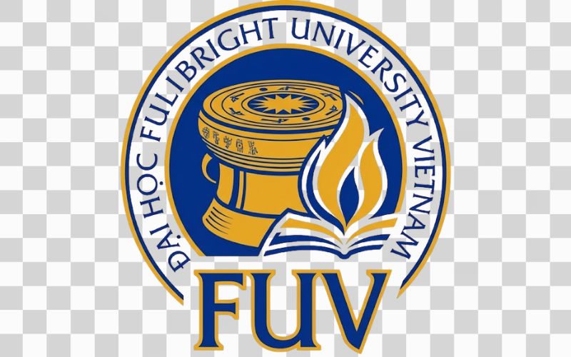 Logo FUV kết hợp biểu tượng giáo dục và tinh thần tri thức