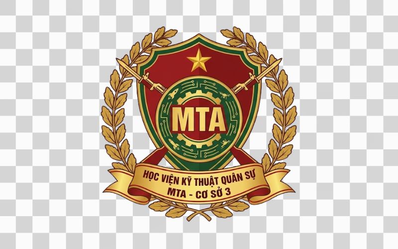 Logo MTA kết hợp biểu tượng quân sự