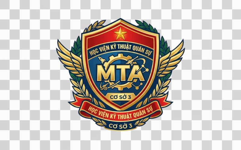 Logo MTA kết hợp hình ảnh khiên bảo vệ