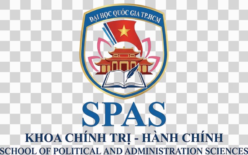 Logo SPA kết hợp biểu tượng chính trị và hành chính