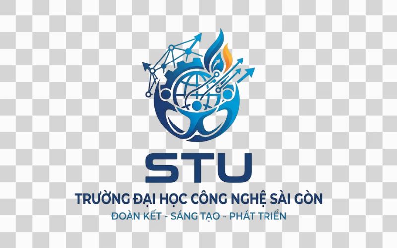 Logo STU kết hợp biểu tượng quốc tế và tinh thần hội nhập