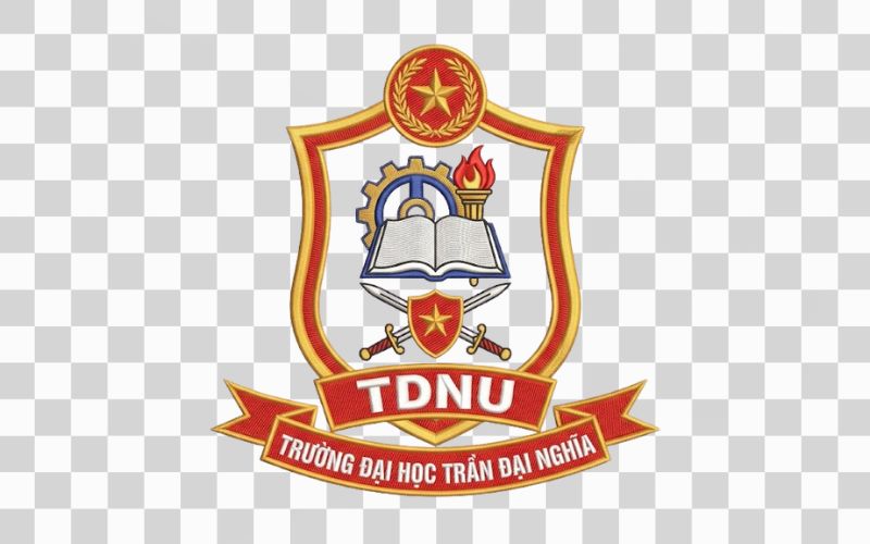 Logo TDNU dạng huy hiệu truyền thống
