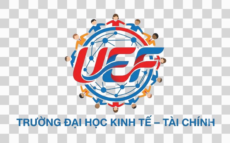 Logo UEF kết hợp biểu tượng kết nối và tinh thần hợp tác