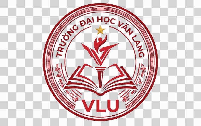 Logo VLU kết hợp hình ảnh con người và tri thức